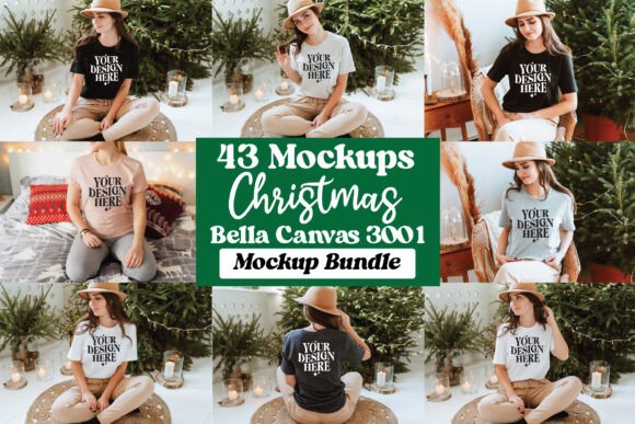 Bella Canvas Christmas Mockup Bundle Review