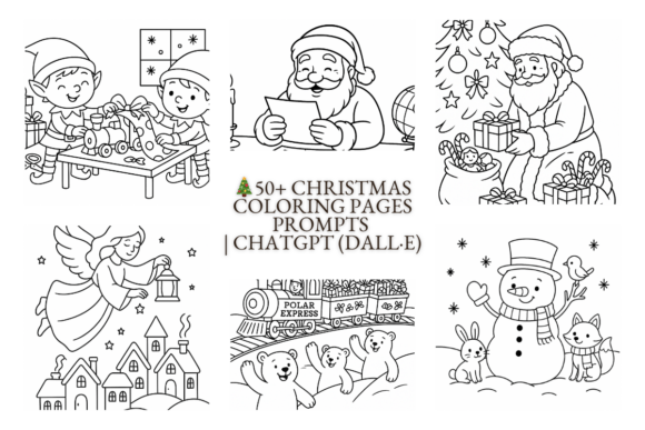 Christmas AI Prompts: Graphic Templates