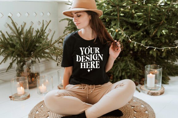 Christmas Bella Canvas 3001 Mockup 10 Review