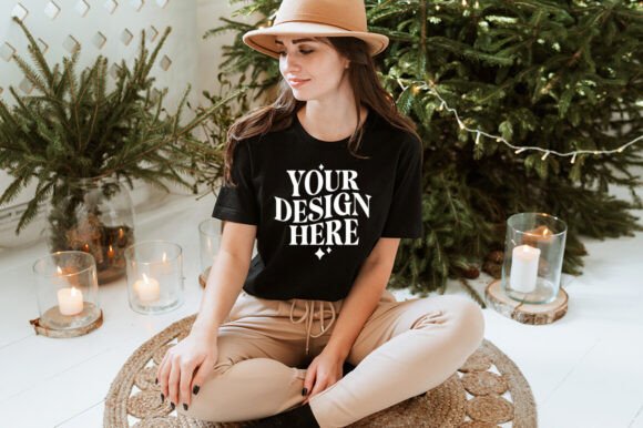 Christmas Bella Canvas 3001 Mockup 11 Review