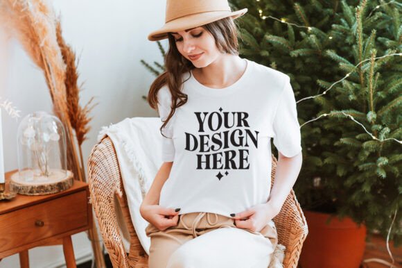 Christmas Bella Canvas 3001 Mockup 33 Review