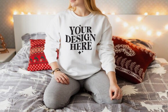 Christmas Gildan 18000 Mockup 37 Review