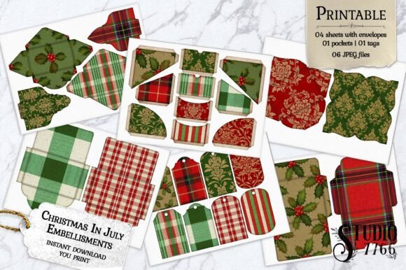 Christmas in July Junk Journal Kit: Crafts Review