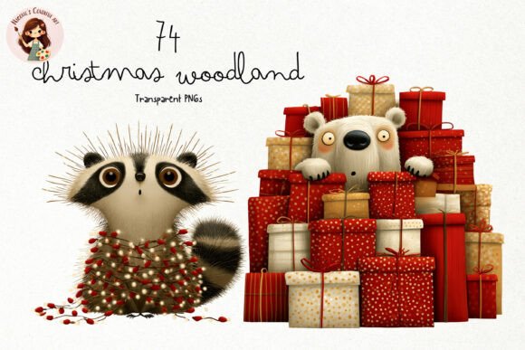Cute Christmas Woodland PNG Clipart: Designer Review
