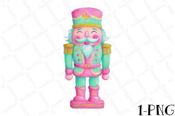 Cute Retro Christmas Nutcracker Design for T-Shirt Designs