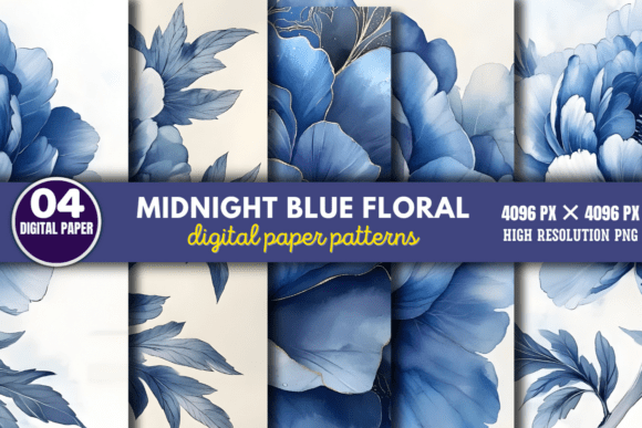 Midnight Blue Christmas Backgrounds 19 Patterns Review