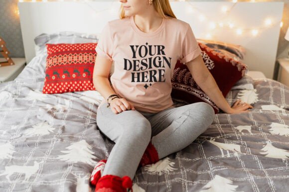 Review: Christmas Bella Canvas 3001 Mockup 40
