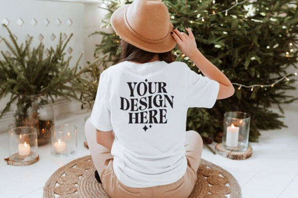 Review: Christmas Bella Canvas 3001 Mockup 8 for Product Mockups