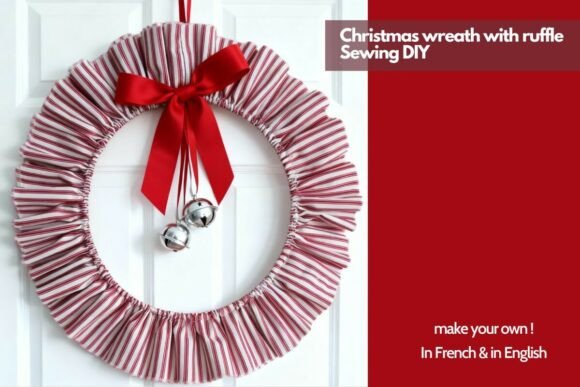 Review: Christmas Wreath Ruffled Fabric Sewing Patterns