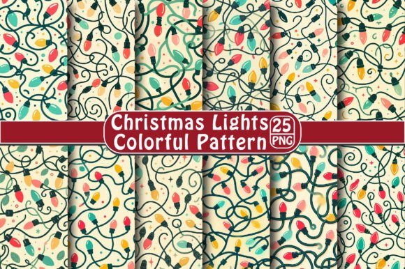 Reviewing the Christmas Lights Colorful Pattern for Holiday Embroidery