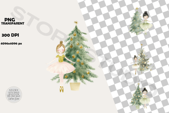 Reviewing the Whimsical Christmas Ballerina Art Set
